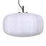 pendant light Kozma with white glass and multiple angles