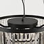 Crystal pendant lamp Kristal with clear crystals