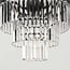 Crystal pendant lamp Kristal with clear crystals