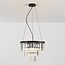 Crystal pendant light with transparent crystals - Kristal