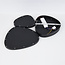 Ceiling lamp Elpisie with integrated LED, 3-step dimmable in black with stone effect