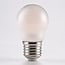E27 dimmable LED bulb G45 with opal-white glass 5.9W 2700K