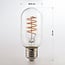Dimmable E27 LED tube bulb Ø45 with clear glass 4W 1800K