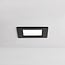 Square LED downlight 6W adjustable colour temperature - 120 x 120mm black