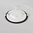 Round LED downlight 12W adjustable colour temperature - diameter 170 mm black