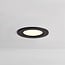 Round LED downlight 6W adjustable colour temperature - diameter 120 mm black