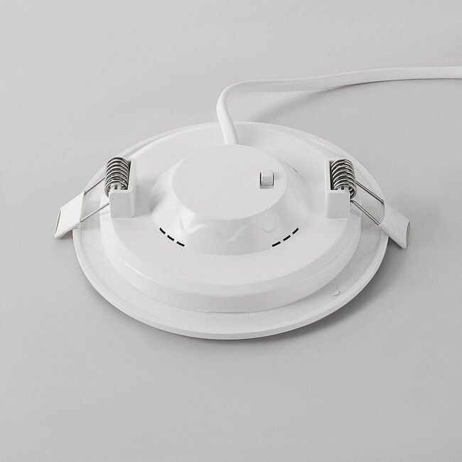 Round LED downlight 6W with adjustable colour temperature - diameter 120 mm