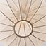Ceiling lamp Ecruva with light beige fabric shade