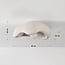 Wabi-Sabi ceiling light Ishi with stone effect - white