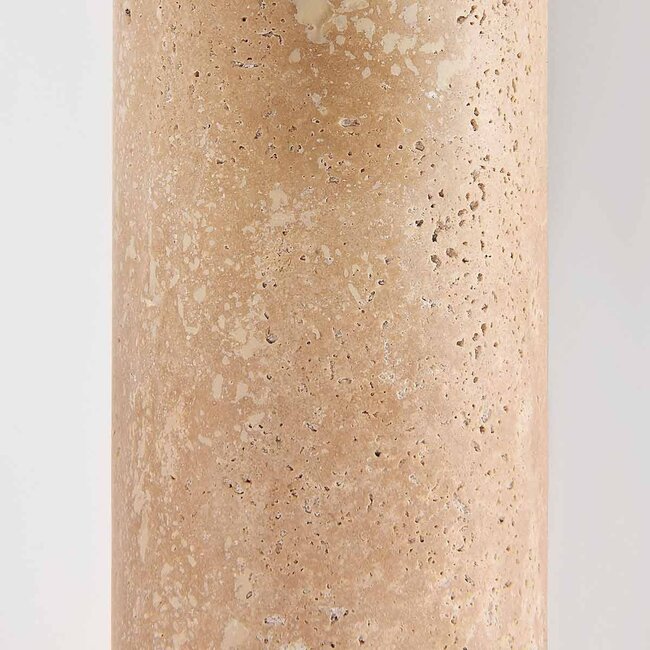 Wall lamp Travine in travertine (natural stone)