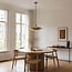 Pendant lamp Alfyn with layered shades in khaki green