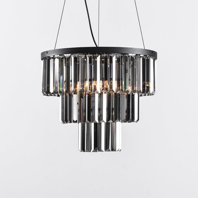 Luxury Black pendant lamp - Crystal