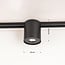 1-phase track system set of 1.5 metres with Zylo spotlights, black