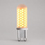Dimmable G9 LED spotlight, 2.2W, 2000K, frosted glass