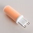 Dimmable G9 LED spotlight, 2.2W, 2000K, frosted glass