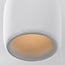 Kage 3-light pendant light - white stone effect