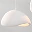 Shibui 3-light pendant light - white stone effect