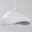 Shibui 3-light compact pendant light - white stone effect