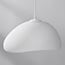 Ishi compact 3-light pendant light - white stone effect