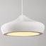 Kaze 3-light pendant light - white stone effect