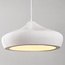 Modern white pendant lamp in Wabi-Sabi style, 3-light - Kaze