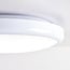 Ceiling light incl. emergency unit with CCT switch 3000K/4000K/6500K