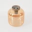 Soli ceiling lamp beige with amber glass