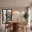 Pendant light Lotta with fabric shade - off-white