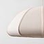 Pendant light Lotta with fabric shade - off-white