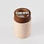 ceiling light Amara - travertine (natural stone) and wood
