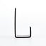 Set of 10 hanging hooks for festoon cables and light strings in black