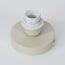 Ceiling light Tango with layered fabric shade