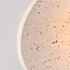 Wall lamp Lucio - travertine (natural stone) with glass globe