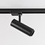 1.5 metre 1-phase track system set with Jazz spotlights, black