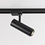 1-phase track system set of 3 metres with Jazz spotlights, black