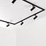 1-phase track system set of 3 metres with Jazz spotlights, black