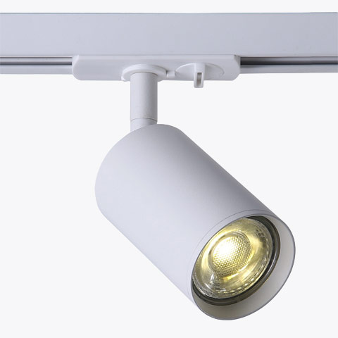 Track lighting sets, White