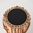 Solar table lamp Carola in wood with handle - Dimmable