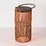 Solar table lamp Rikus with handle - dimmable