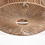 Robian ceiling light with hand-woven paper rope shade - natural