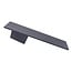Dimmable wall lamp Leila, matte-black
