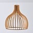 Wooden pendant light Hanoi - natural