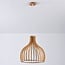 Wooden pendant light Hanoi - natural