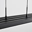 3-step dimmable LED pendant light Liana - black