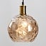 6-light pendant light Nilo - amber glass