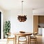 pendant light Mucai - dark wood look