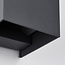 Outdoor wall light Oliver - square anthracite with integrated LED