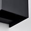 Smart outdoor wall lamp Daniel with RGB in black