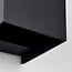 Outdoor wall light Daisy matt black dim-to-warm