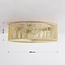 Robian ceiling light with hand-woven paper rope shade - beige